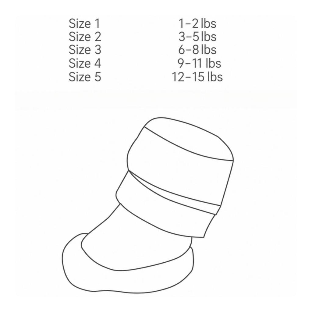4 Pieces Pet Footwear Winter Dog Shoe with Soft Lining Paw Protector Boots