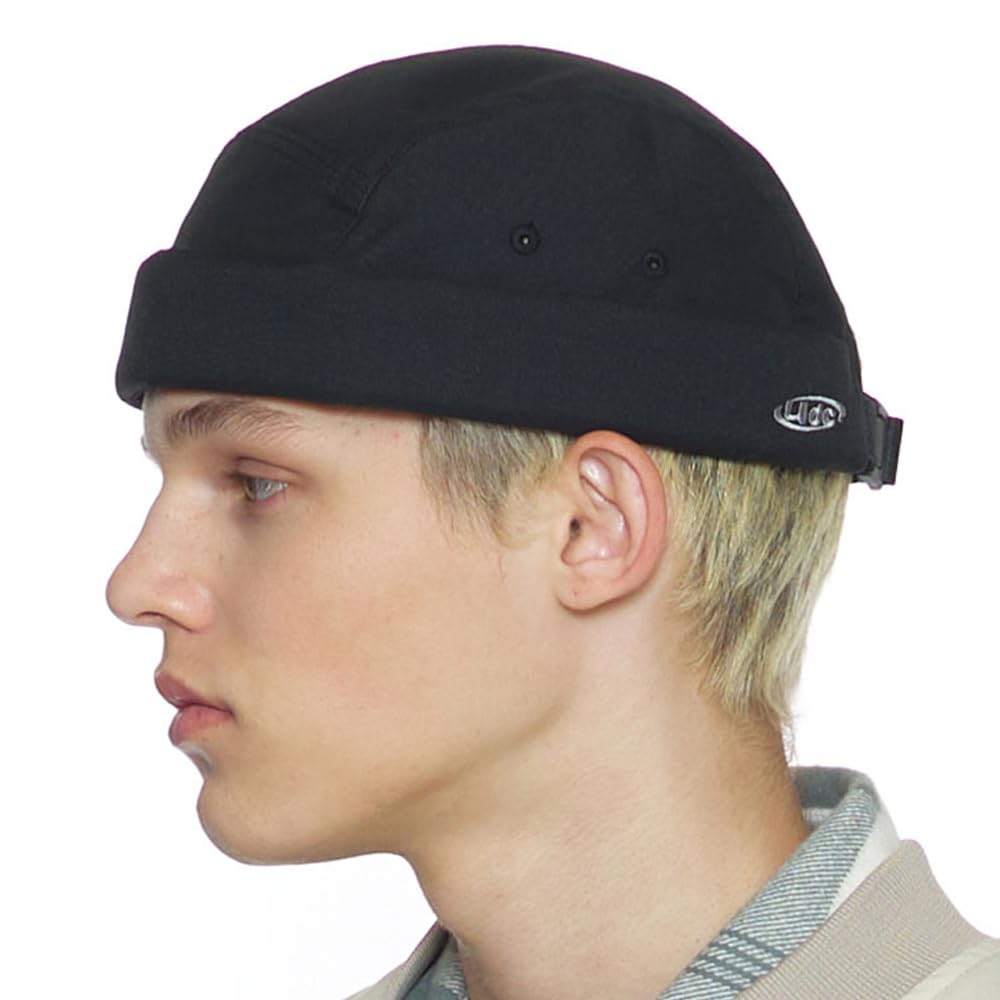 

Вышитый логотип Under Control, регулируемая деталь с задним ремешком, вельветовая осенне-зимняя одежда, унисекс, повседневная кепка без козырька, корейская шляпа [UNDERCONTROL] чёрный