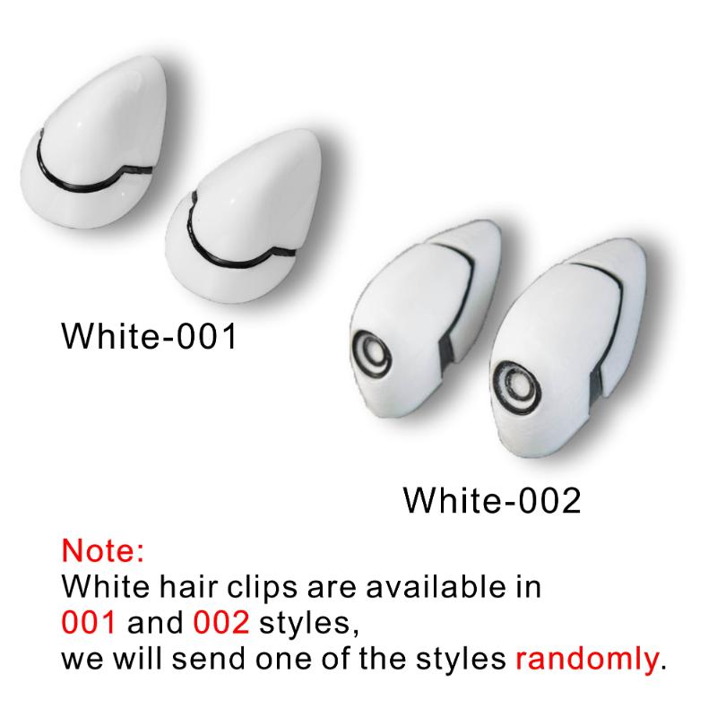 1 Pair Asuka Langley Soryu Red Hair Clips Ayanami Rei Headwear Japanese Anime EVA Cosplay Resin Hairpins Headdresses Props Gift