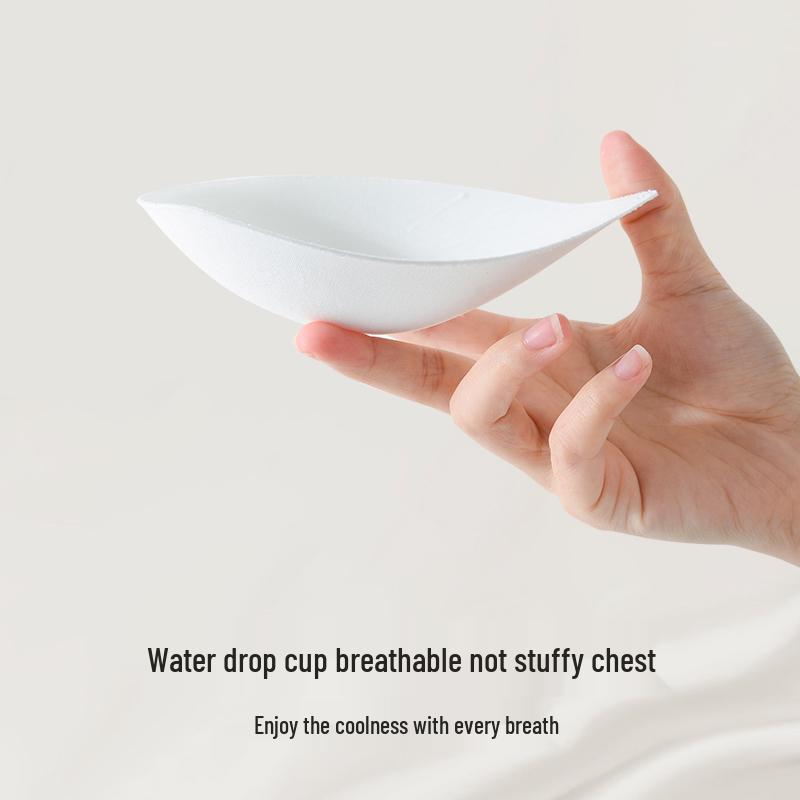 Korean Seamless Threaded Women's Bra - Small Bust Enhancement, Slimming, Quick-Dry, and Thin Style.