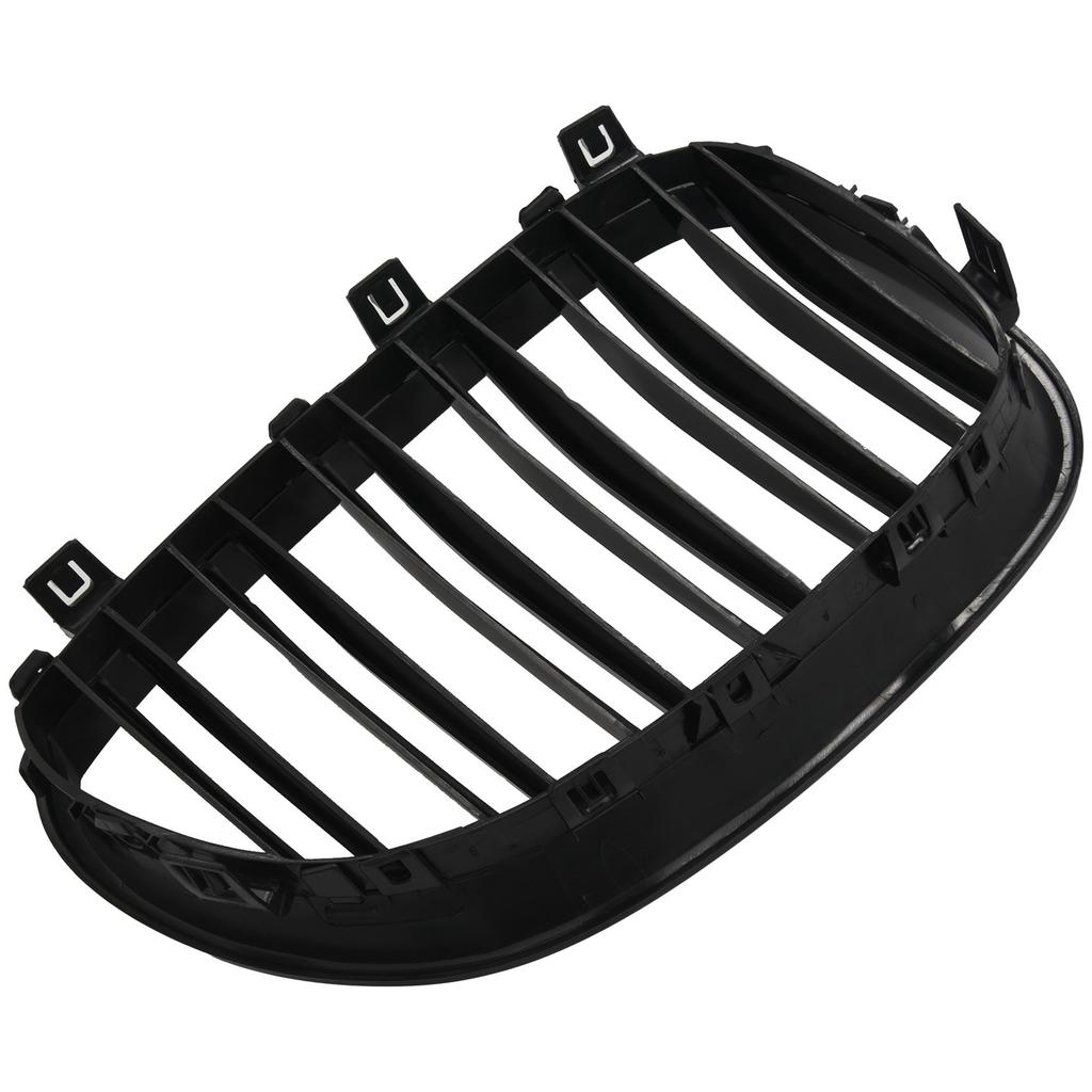 2X Gloss Black Car Front Kidney Grille Grill For BMW 5 Series E60 E61 M5 520I 535I 550I 2003-2010 Sedan