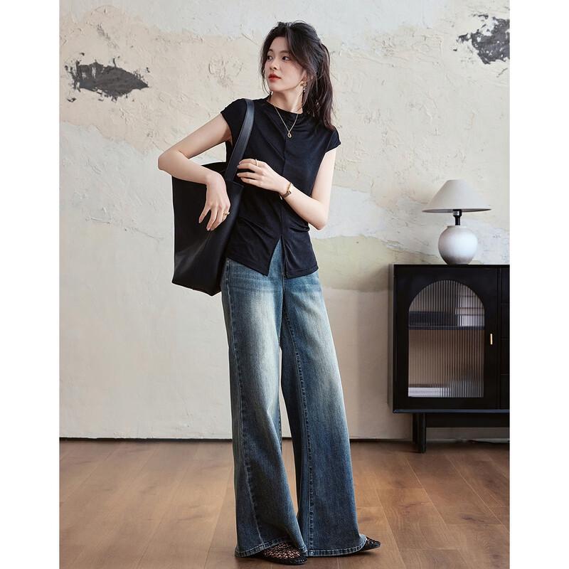 Elegant Urban Chic Sleeveless Ruched Tank Top