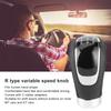 Universal Car Gear Shift Knob Stick Head Shifter Lever Handball Leather Universal for CarBlack