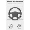 360 Degree Car Turning Steering Wheel Power-assisted Rotary Button Booster Spinner Knob For Cadillac CTS STS DTS SRX XLR ATX Escalade Seville Tiburon