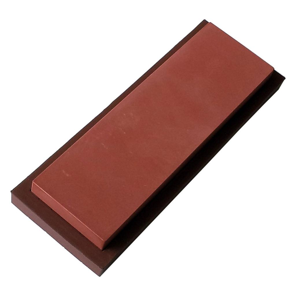 Naniwa Chocolate Sharpening Stone with Silicone Case, Chocolate Whetstone QC-0011