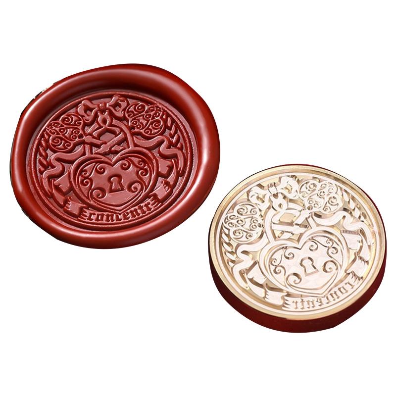 Lovely Wax Seal Stamp Love Theme Stamps for Head Scrapbooks Decorative Gift Pack