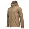 Military Shark Skin Soft Shell Jackets Men Tactical Windproof Waterproof Jacket Men Army Combat Jackets Mens Hooded Bomber Coats