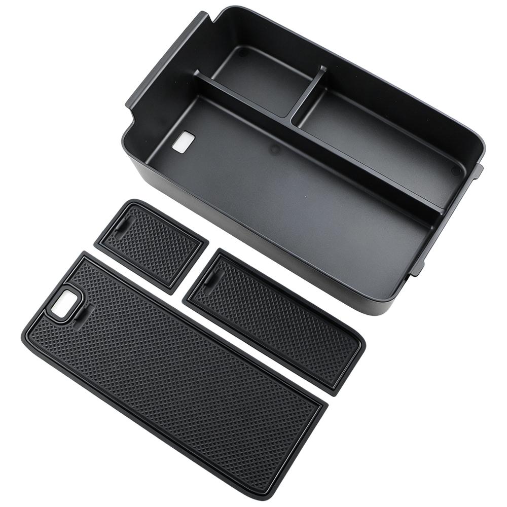 Car Center Console Armrest Insert Organizer Tray for Hyundai Santa Fe 2024 2025 Interior Storage Box Plate Container Accessories