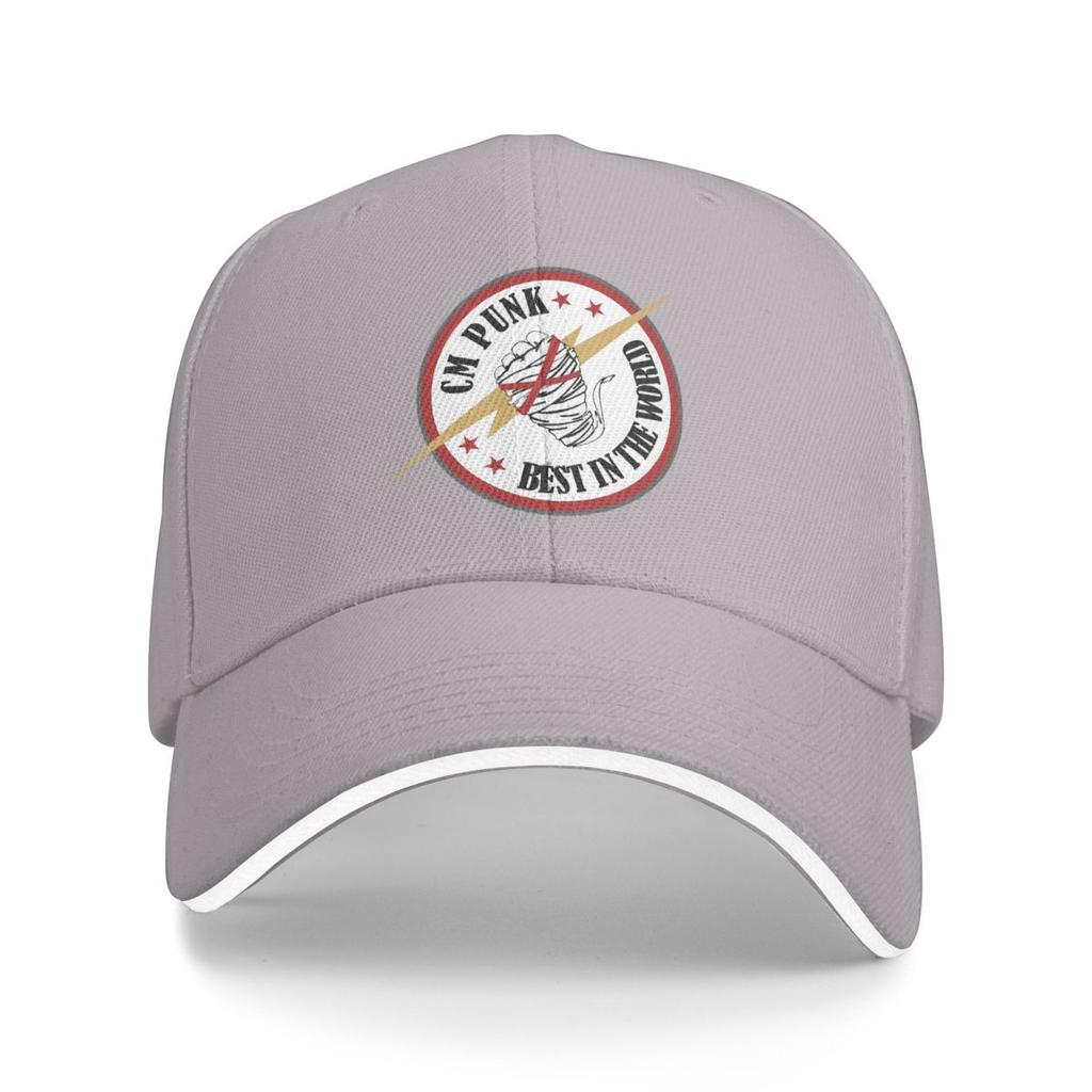 AEW CM Punk Pro Wrestling Baseball Caps Snapback Baseball Hats Breathable Casual Casquette Outdoor Unisex