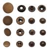 40 Sets Press Stud Snap Button Popper Fastener Leather Jeans Accessories Base Tools W Case