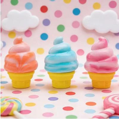 New Colorful Ice Cream Shaped Nee-Doh Nice Cream Cone Sensory Stress Reliever Fidget Toy For Anxiety Focus Adults