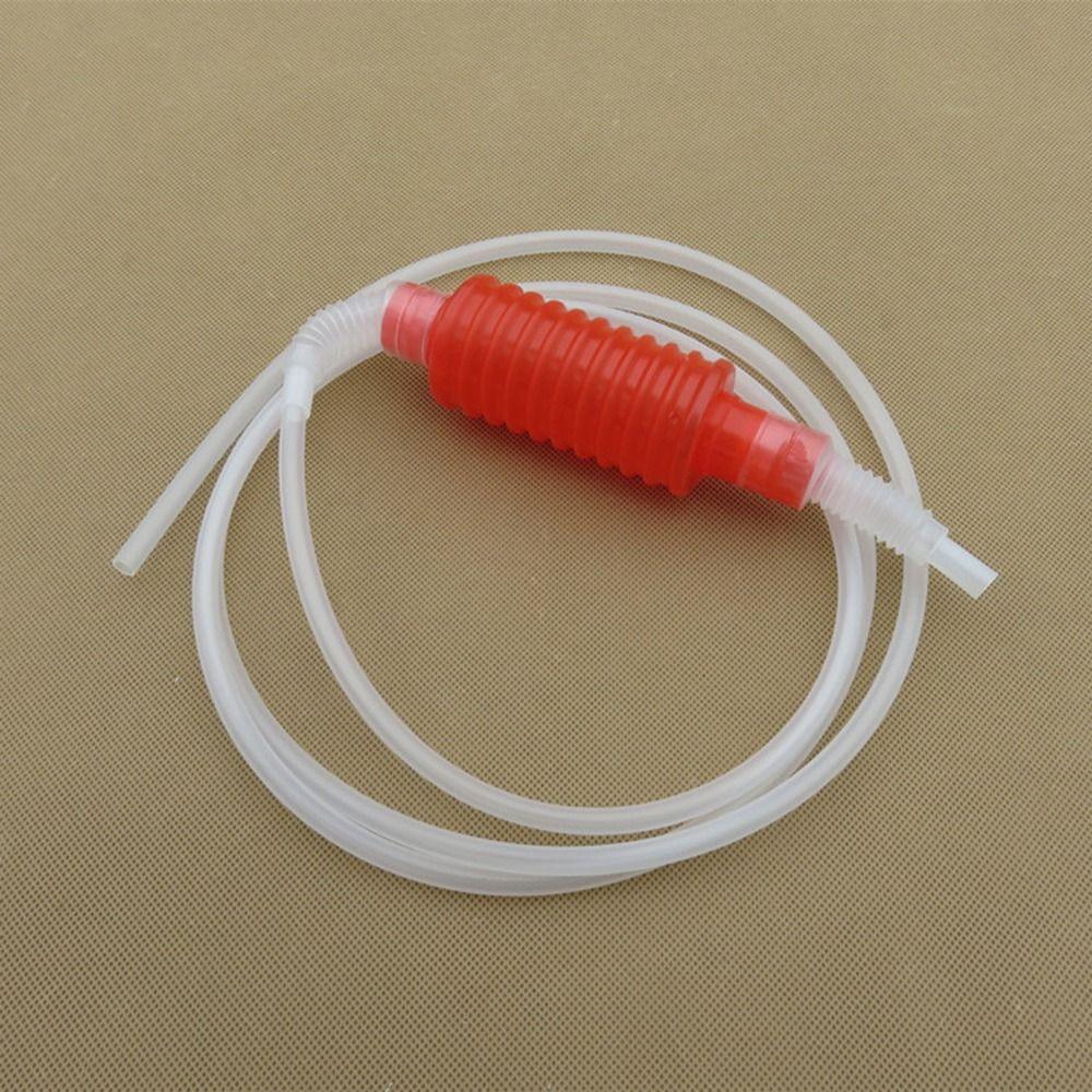 PVC Tube Fuel Tank Suction Pump 2 Meter Gas Siphon Hose Pump Manual Fuel Pump  Car Fuel Transfer