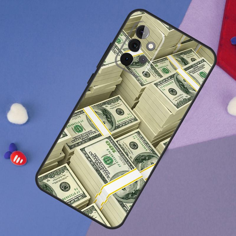 Banknote Dollar Cash Money Case For Samsung Galaxy A54 A34 A24 A14 A53 A33 A23 A13 A52 A32 A22 A12 A51 A71 A52S Cover