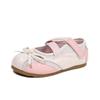 2026 New Girls' Princess Leather Flats - Fashionable & Versatile Spring/Autumn Toddler Shoes