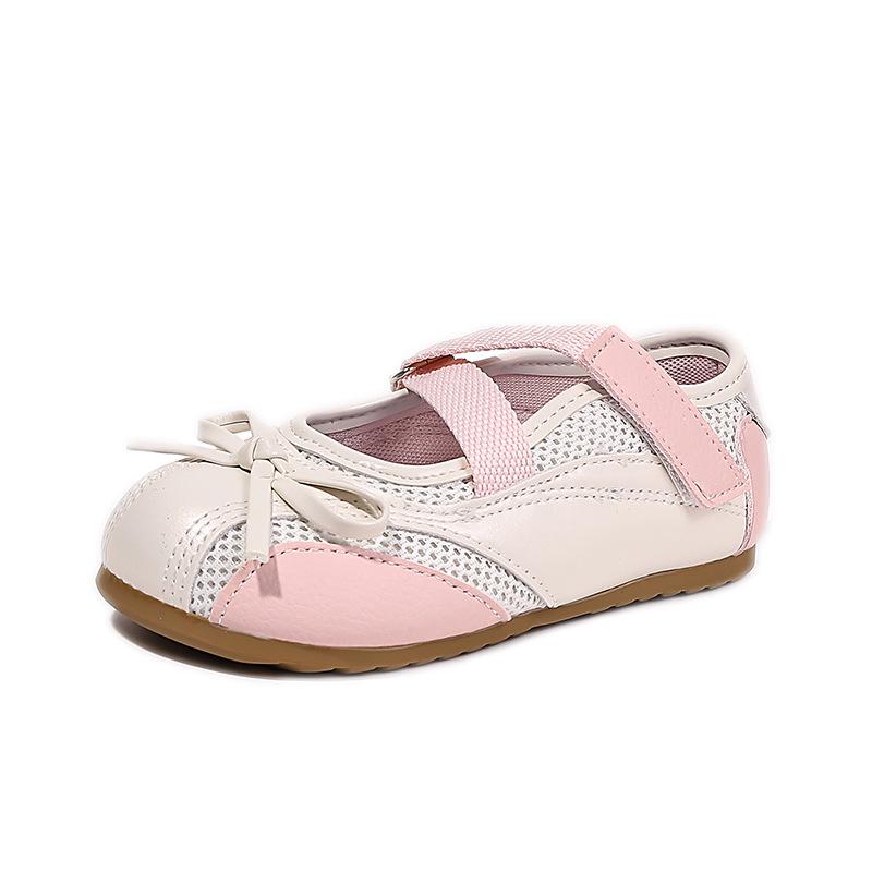 2026 New Girls' Princess Leather Flats - Fashionable & Versatile Spring/Autumn Toddler Shoes