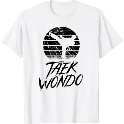 Taekwondo Fighter Tae Kwon Do Martial Arts Training T-Shirt