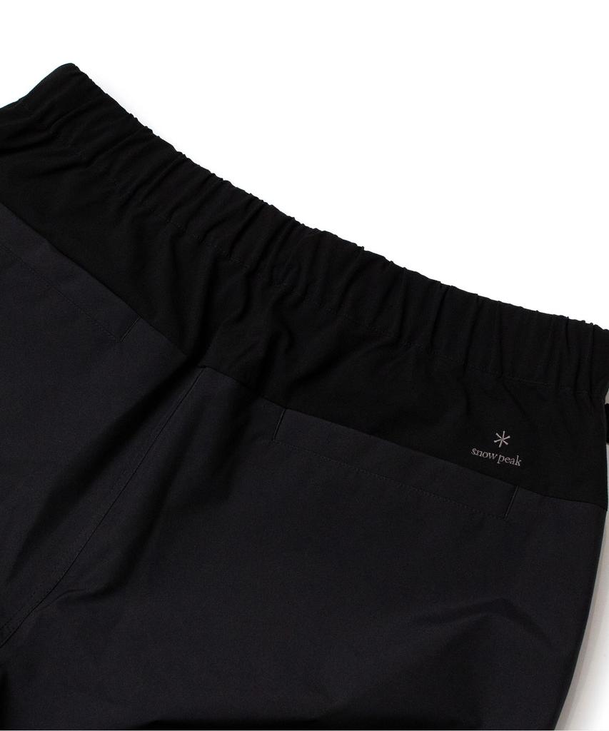 Snow Peak SYMPATEX Hybrid Rain Pants and Medium PA-25SU019, Men's Women's, Black,