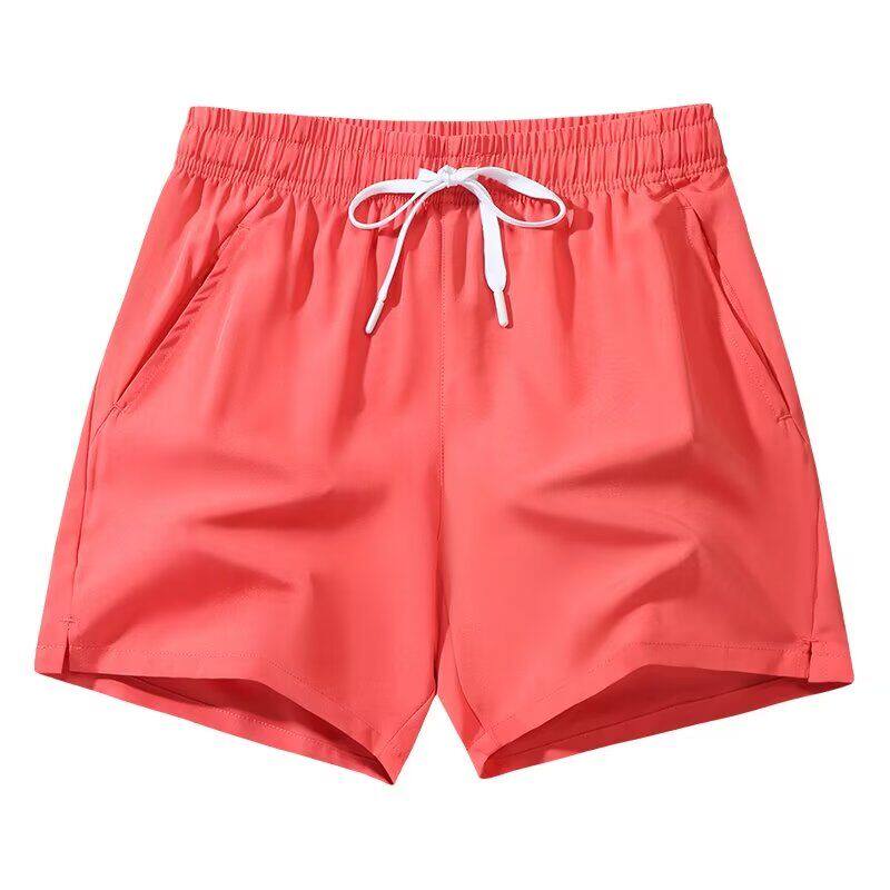 Men's Fitness Sports Shorts Men Plus Size Casual Solid Color Beach Shorts Man Quick Dry Breathable Running Shorts