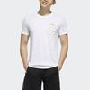 Adidas Neo X Pokémon Pikachu Print Pocket Short Sleeve T-Shirt Men Tops White FM0326