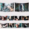 Anime Jujutsu Kaisen Tapestry Background Cloth Home Wall Hanging Decor Printing