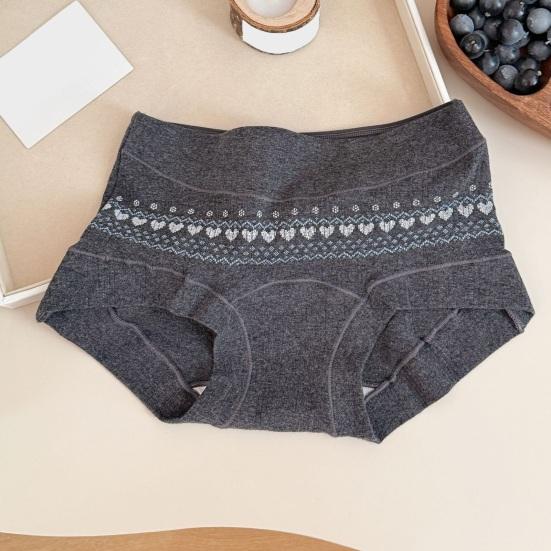 Sous-vêtements pour femmes Taille Haute Culottes Hipster pour Dames Couvrance Totale Douces Respirantes Culottes Post-partum