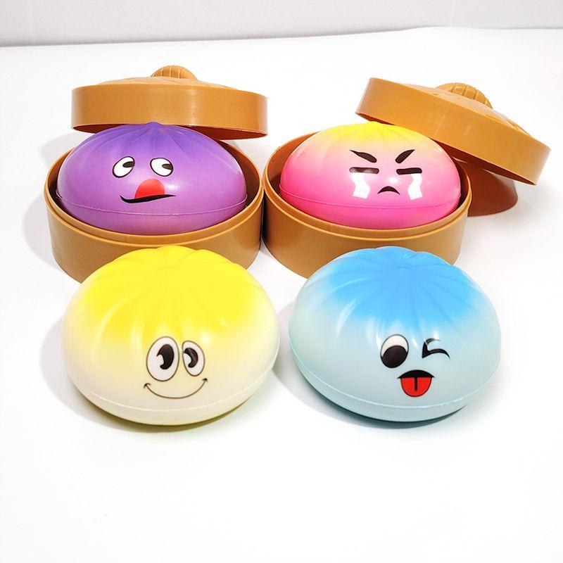Activating Toys Dumpling Squishy Dumpling Gifts Mysteries Dumplings Soft Fidget Toys Office Desk Accessories Stress Releasing Gifts Party Favors