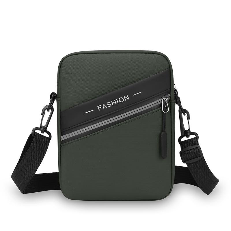 2025 New Men's Crossbody Bag Lightweight Commuting To Work Multi-layer Shoulder Bag Simple Fashion Men's Bag