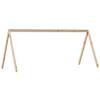 High Bed with Roof 80 x 200 cm Solid Pine Wood