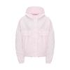 Kühlwasserfeste lockere Kapuzenjacke mit langen Ärmeln für Damen Jacken Hellrosa NJ3LR37C