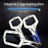 German Industrial High-Leverage Pliers & Heavy-Duty C-Clamp for Wood