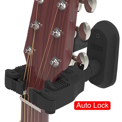 Gitaar Muurbevestiging Hanger Houder Keeper Haak Standaard Auto Lock Systeem voor Elektrische Akoestische Gitaren