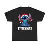 Stitchmas Christmas TShirt Funny Lilo And Stitch Cartoon Xmas Tee