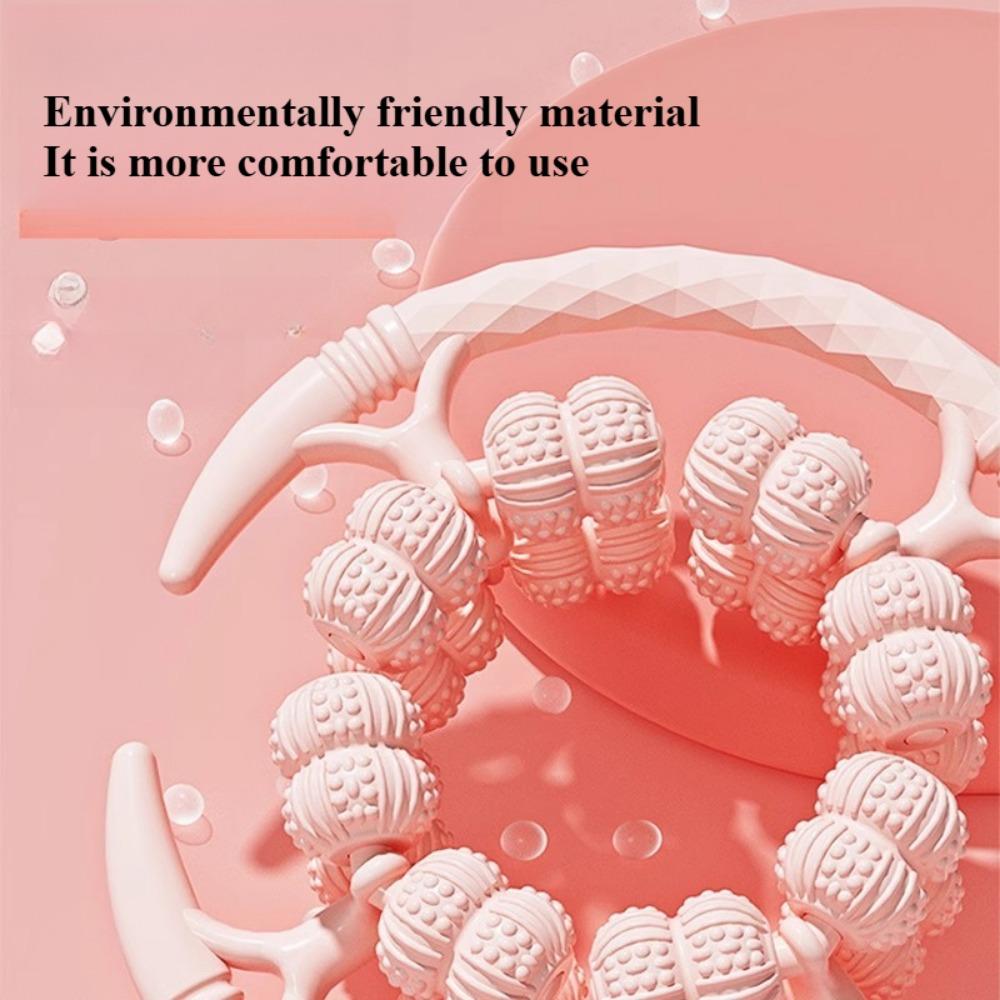 1PC Full Package Upgrade 32 Wheels Circular Massager Roller Leg Clamping Massager Dredge Meridians and Relax Thin Legs