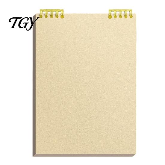 Student Study Supplies Top Bound Spiral Notebook, Premium Anti-bleed Paper Diary Book, Portable Shorthand Pad A5 Notepad for Office School And