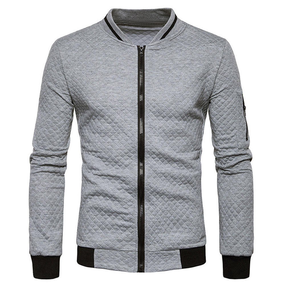 

Мужской клетчатый кардиган с длинным рукавом, толстовка на молнии, верхняя одежда, куртка, пальто и верхняя одежда XL