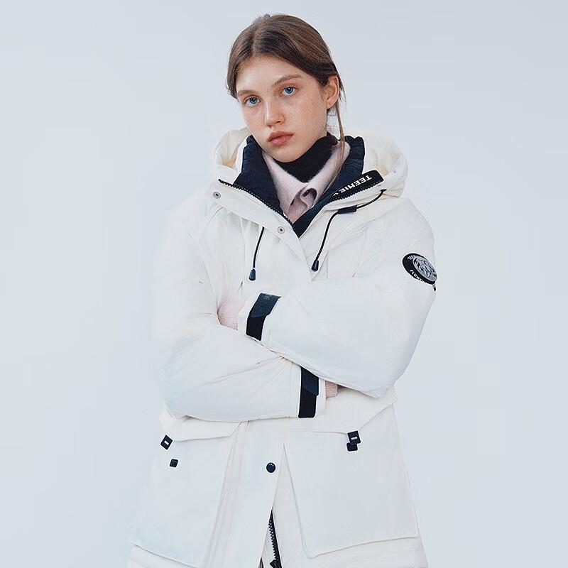 Teenie Weenie Women's Hooded Duck Down Jacket