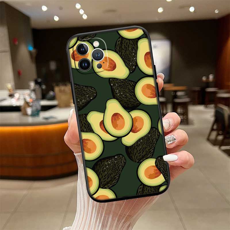 

UP9 Avocado Fruits Shell Phone Case for Samsung Galaxy Note 10 20 S23 S24 S25 Ultra FE Plus Edge Lite A02S A35 A07 A17 Galaxy S24 Ultra