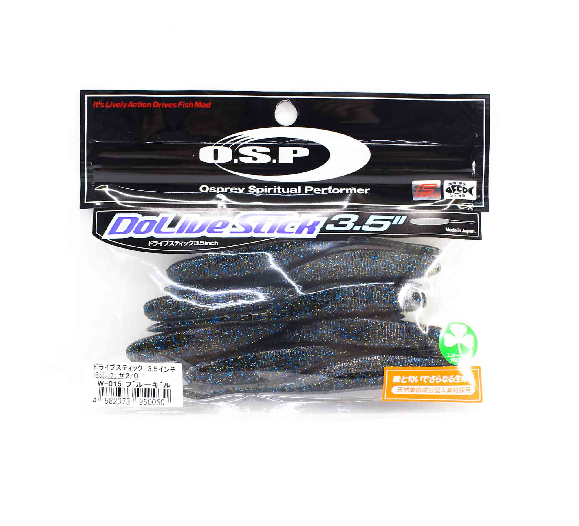 

Мягкая приманка OSP Dolive Stick 3,5 дюйма W-015 (0060)