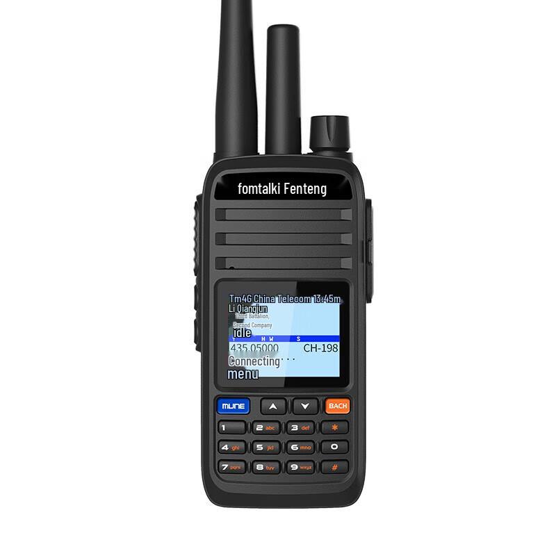 

Fomtalk POC980KD 4G Dual-Mode Public Network Walkie-Talkie (CN version)