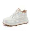 XY nouvelles chaussures de sport automne et hiver semelles épaisses chaudes et velours décontractées assorties aux couleurs bout rond chaussures de planche à roulettes