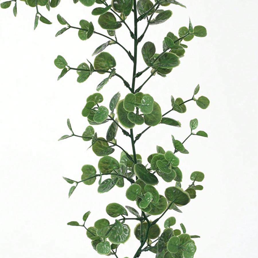 Artificial Ivy Hanging Eucalyptus Vine Plastic Plants Grass Leaves for Home Indoor Outdoor Garden Door Wall Wedding Party