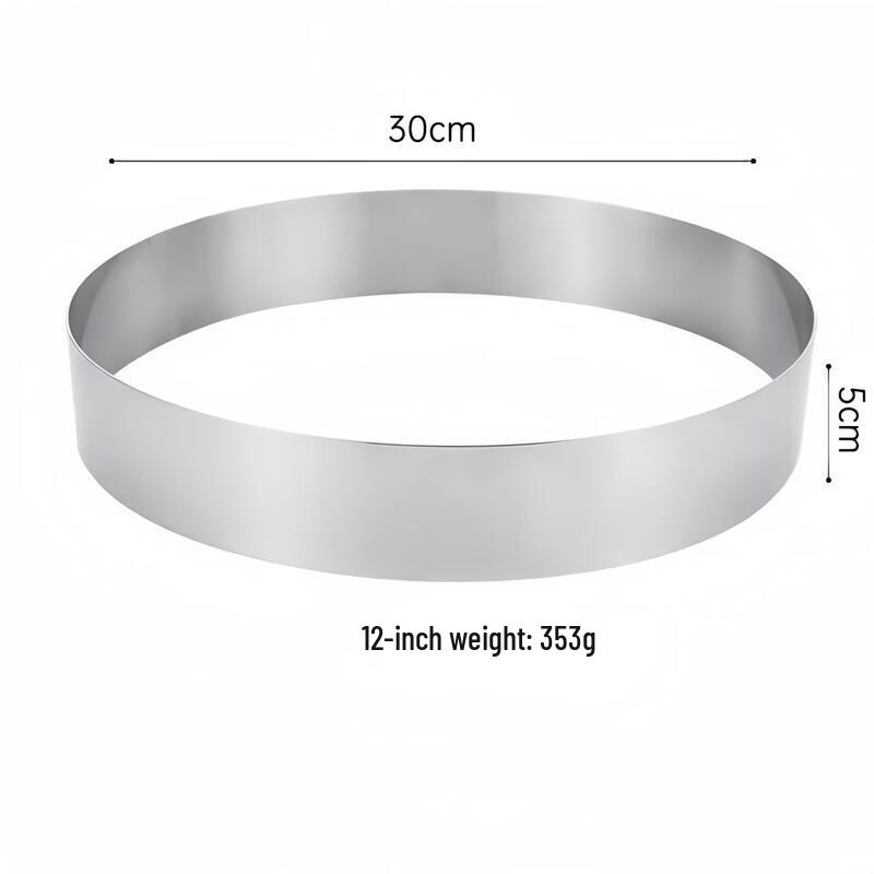 MDNG Stainless Steel Mousse Ring