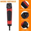 AAAF 90 Degree Right Angle Drilling Shank Extension Adapter 1/4 Inch Magnetic Screwdriver Hex Drill Socket Holder Wrench Tool