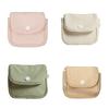 Card Organizer Student Simplicity Wallet Solid Color Portable Card Holder  Makeup Bag