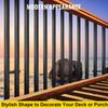 Deck Balusters, 101 Pack Metal Deck Spindles, 26"x0.75" Staircase Baluster With Screws, Aluminum Alloy Deck Railing for Wood and Composite Deck,
