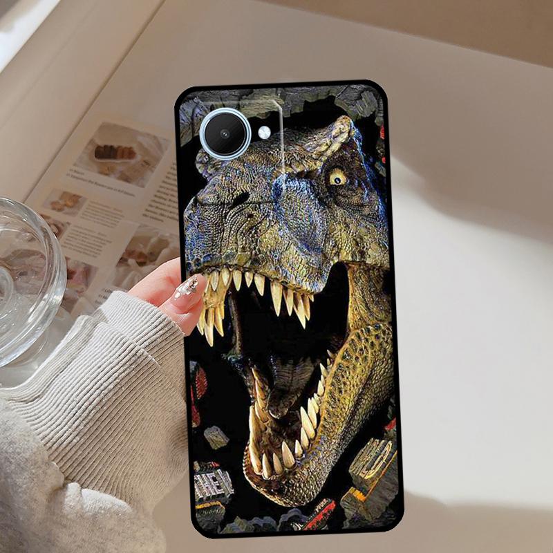 Tyrannosaurus T Rex Dinosaur For Realme 14 10 11 12 13 Pro Plus GT 7 Pro 6 5 GT 6T C67 C61 C55 C53 C51 C21Y C25S C75 Case