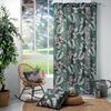 Rideau - Jardin D'intérieur - Kak - 140x260cm - 100% Polyester - Œillets Ronds Métalliques