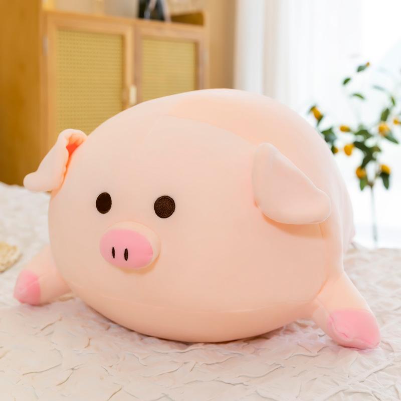 

Creative new balloon pig plush toy soft pig lying large throw pillow cure piglet doll home lying pillow 40cm0.4kg