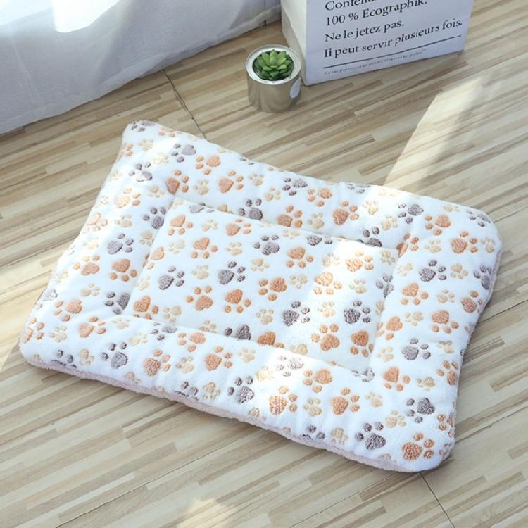 Plush Pet Bed Mat For Cats Dog With Lovely Pattern Design Perfect For Creating A Warm Place for Pet Resting Sleep