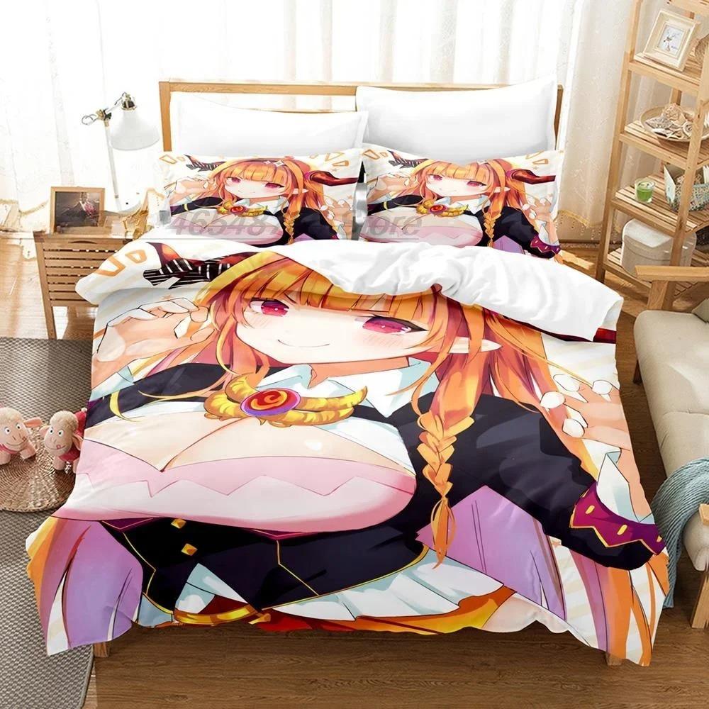 

3D-печать аниме Kawaii Girls Kiryuu Coco Комплект постельного белья Single Twin Full Queen King Size Комплект постельного белья для подростковой спальни 70x133cm 2pcs